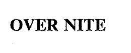 OVER NITE trademark