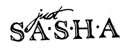 JUST S-A-S-H-A trademark