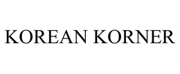 KOREAN KORNER trademark