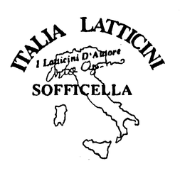 ITALIA LATTICINI I LATTICINI D'AUTORE SOFFICELLA trademark