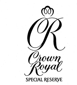 CR CROWN ROYAL SPECIAL RESERVE trademark