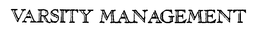 VARSITY MANAGEMENT trademark