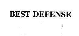 BEST DEFENSE trademark