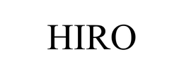 HIRO trademark