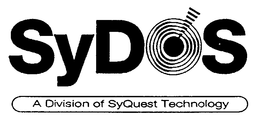 SYDOS A DIVISION OF SYQUEST TECHNOLOGY trademark