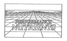PERFORMANCE NUTRIENTS trademark
