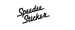 SPEEDEE STICKER trademark