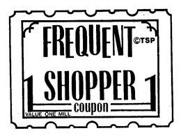 FREQUENT SHOPPER COUPON trademark