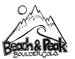 BEACH & PEAK BOULDER, COLO. trademark
