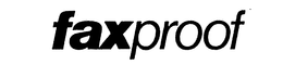 FAXPROOF trademark