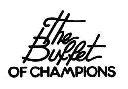 THE BUFFET OF CHAMPIONS trademark