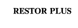 RESTOR PLUS trademark