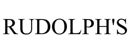 RUDOLPH'S trademark