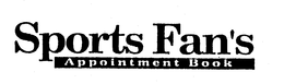 SPORTS FAN'S APPOINTMENT BOOK trademark