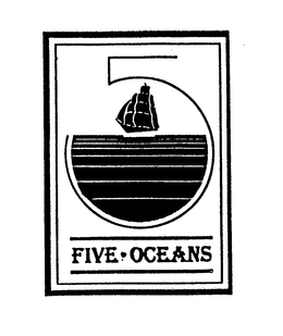 FIVE OCEANS 5 trademark