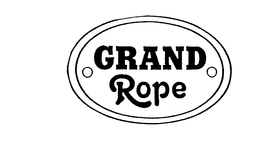 GRAND ROPE trademark