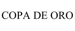 COPA DE ORO trademark
