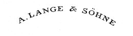A.LANGE & SOHNE trademark