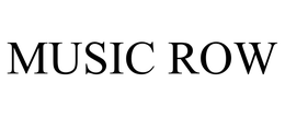 MUSIC ROW trademark