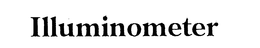 ILLUMINOMETER trademark