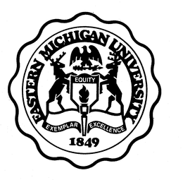 EASTERN MICHIGAN UNIVERSITY EQUITY EXEMPLAR EXCELLENCE 1849 trademark