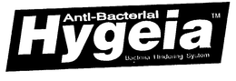 ANTI-BACTERIAL HYGEIA BACTERIA HINDERING SYSTEM trademark