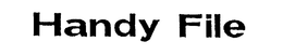 HANDY FILE trademark