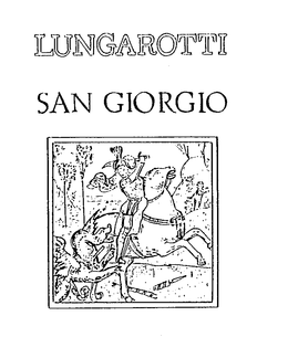 LUNGAROTTI SAN GIORGIO trademark