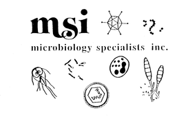 MSI MICROBIOLOGY SPECIALISTS INC. trademark