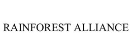 RAINFOREST ALLIANCE trademark