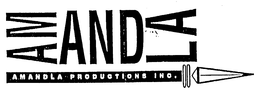 AM AND LA AMANDLA PRODUCTIONS INC. trademark