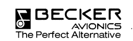 BECKER AVIONICS THE PERFECT ALTERNATIVE trademark