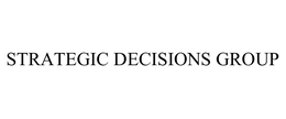 STRATEGIC DECISIONS GROUP trademark