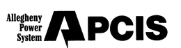 ALLEGHENY POWER SYSTEM APCIS trademark