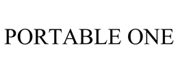 PORTABLE ONE trademark