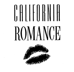 CALIFORNIA ROMANCE trademark