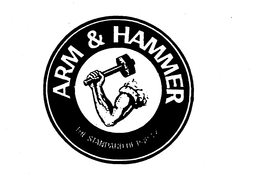 ARM & HAMMER THE STANDARD OF PURITY trademark