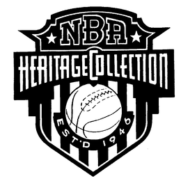 NBA HERITAGE COLLECTION EST'D 1946 trademark