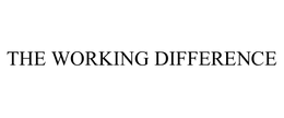 THE WORKING DIFFERENCE trademark