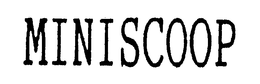 MINISCOOP trademark