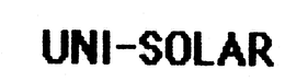 UNI-SOLAR trademark