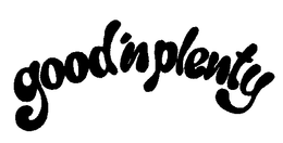 GOOD 'N PLENTY trademark