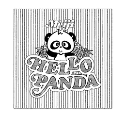 MEIJI HELLO PANDA trademark