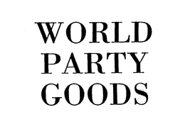 WORLD PARTY GOODS trademark