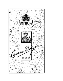 AMPHORA CESARE BORGIA SELECT AMPHORA SELECTION D-E ESTABLISHED 1753 trademark