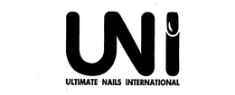 UNI ULTIMATE NAILS INTERNATIONAL trademark