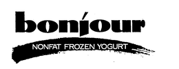 BONJOUR NONFAT FROZEN YOGURT trademark