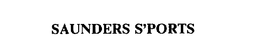 SAUNDERS S'PORTS trademark