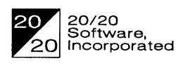 20/20 SOFTWARE, INCORPORATED trademark