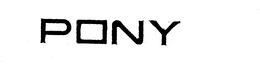 PONY trademark
